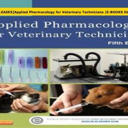 Practical pharmacology for veterinary technicians